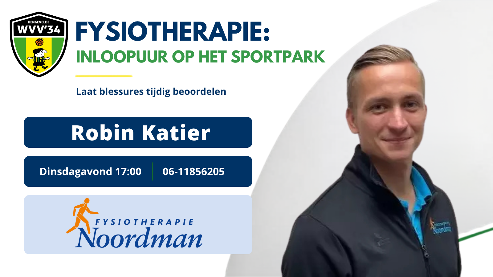 Inloopspreekuur Fysiotherapie Noordman