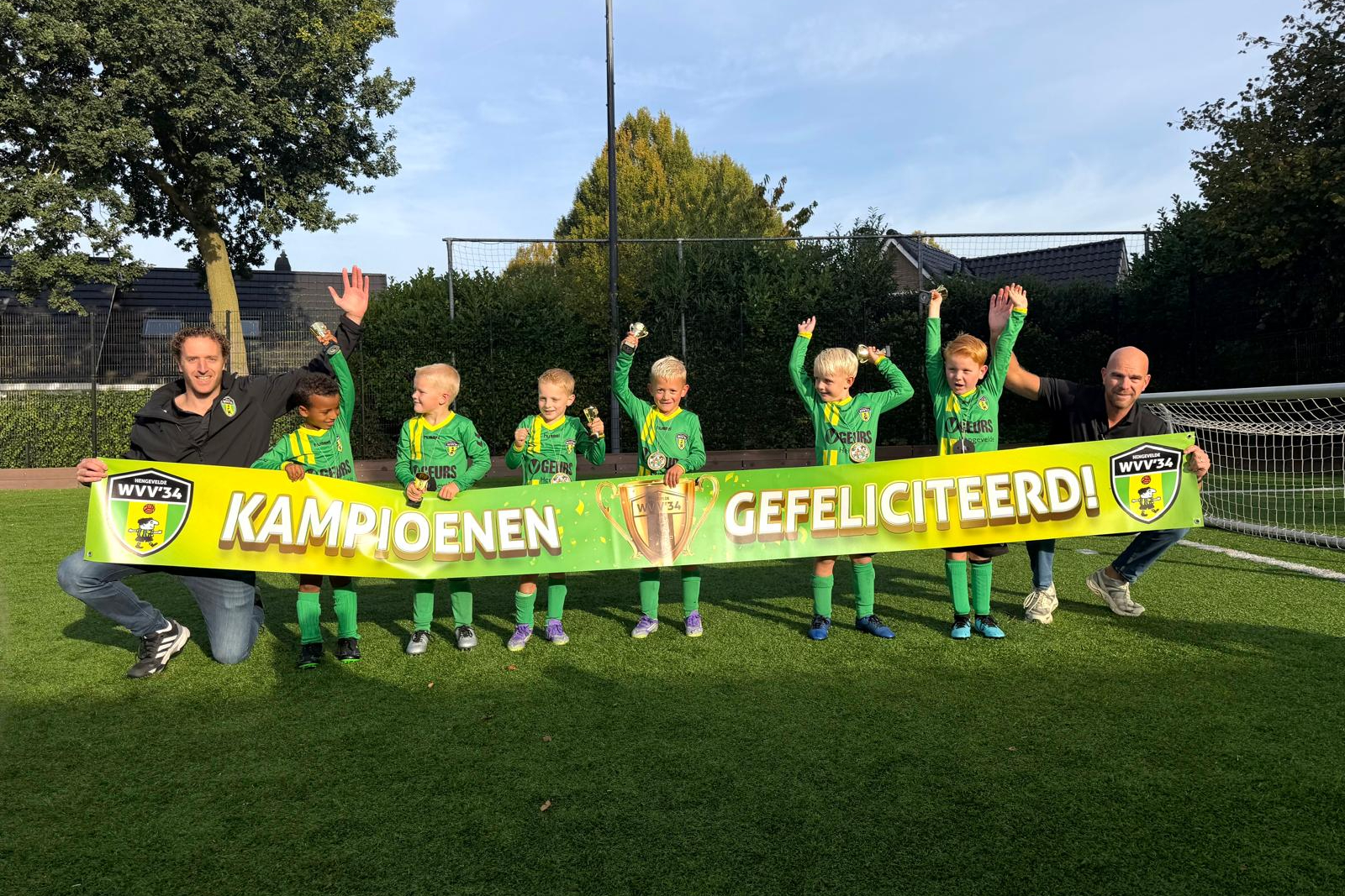 Drie kampioenen op Sportpark Rupert’s Erve!