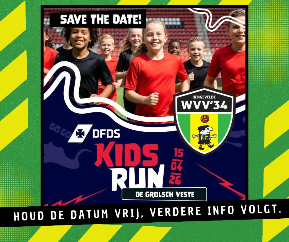Save the date: Kidsrun bij de Grolsch Veste