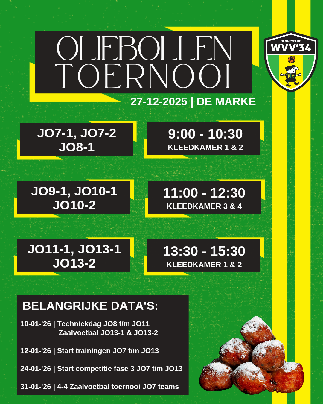 Op naar de winterstop! Kerstactiviteiten voor de jeugd