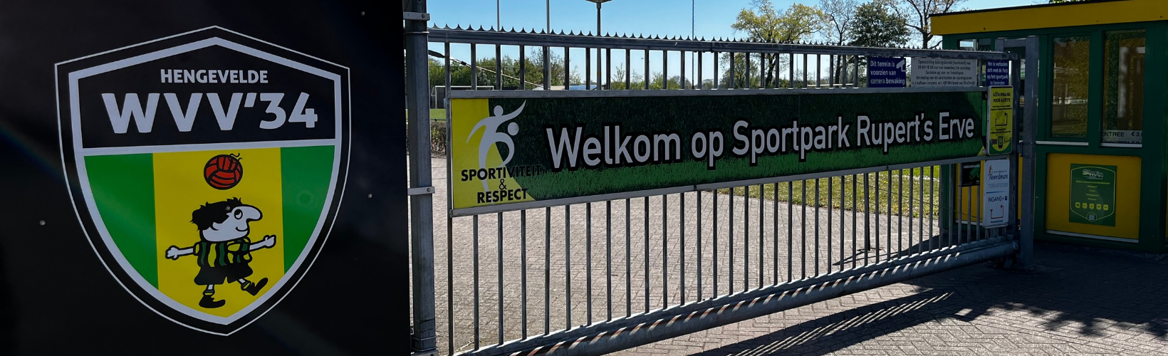 Reminder gebruik sportpark Ruperts Erve